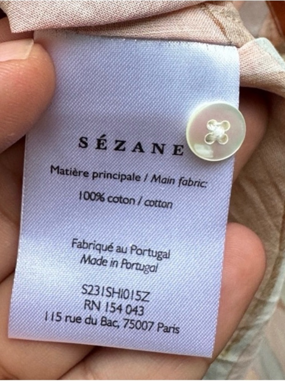 Sezane Piero Blouse - Like New (only worn once) - Medium - Picture 4 of 10